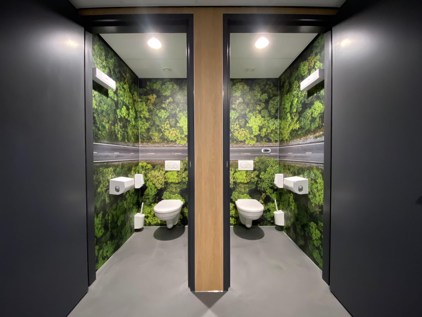 Leaseplan Sanimood toilet renovatie sanitaire beleving Zuidas Amsterdam